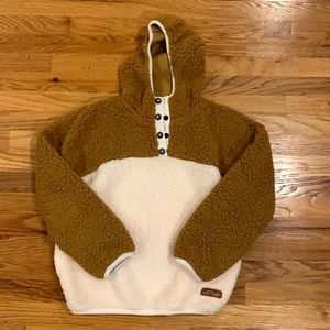 Hooded Simply Southern Sherpa jacket